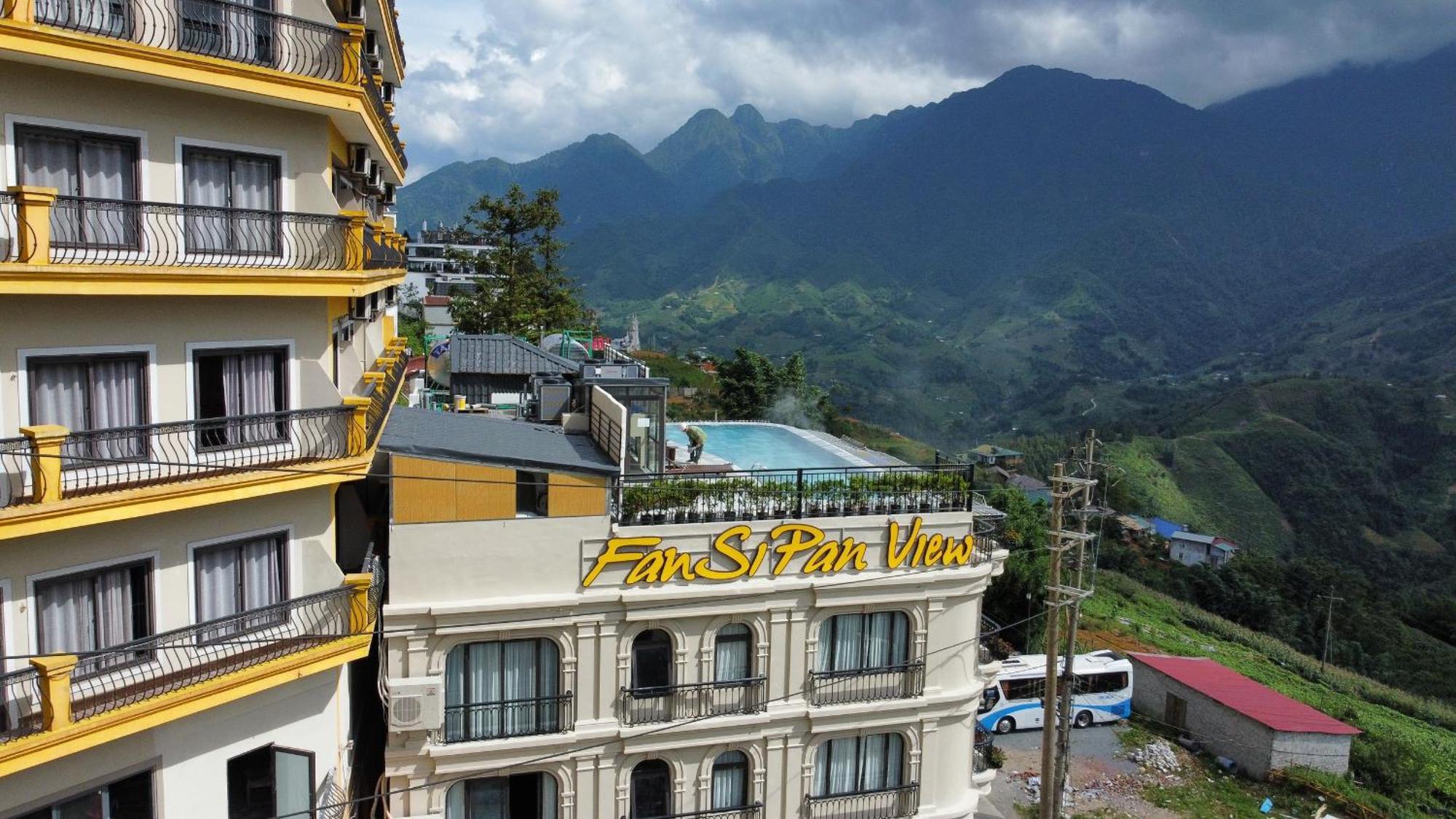 Fansipan View Hotel Sapa Exterior foto