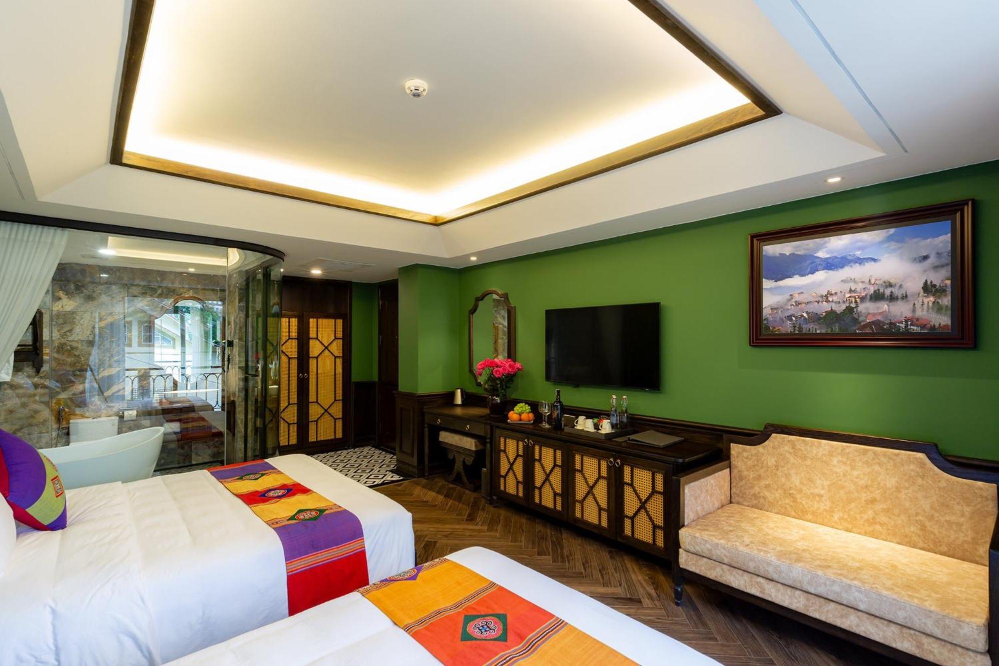 Fansipan View Hotel Sapa Exterior foto