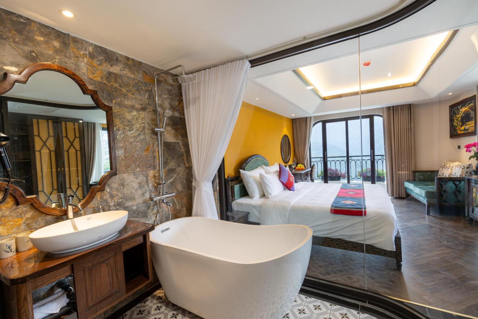 Fansipan View Hotel Sapa Exterior foto